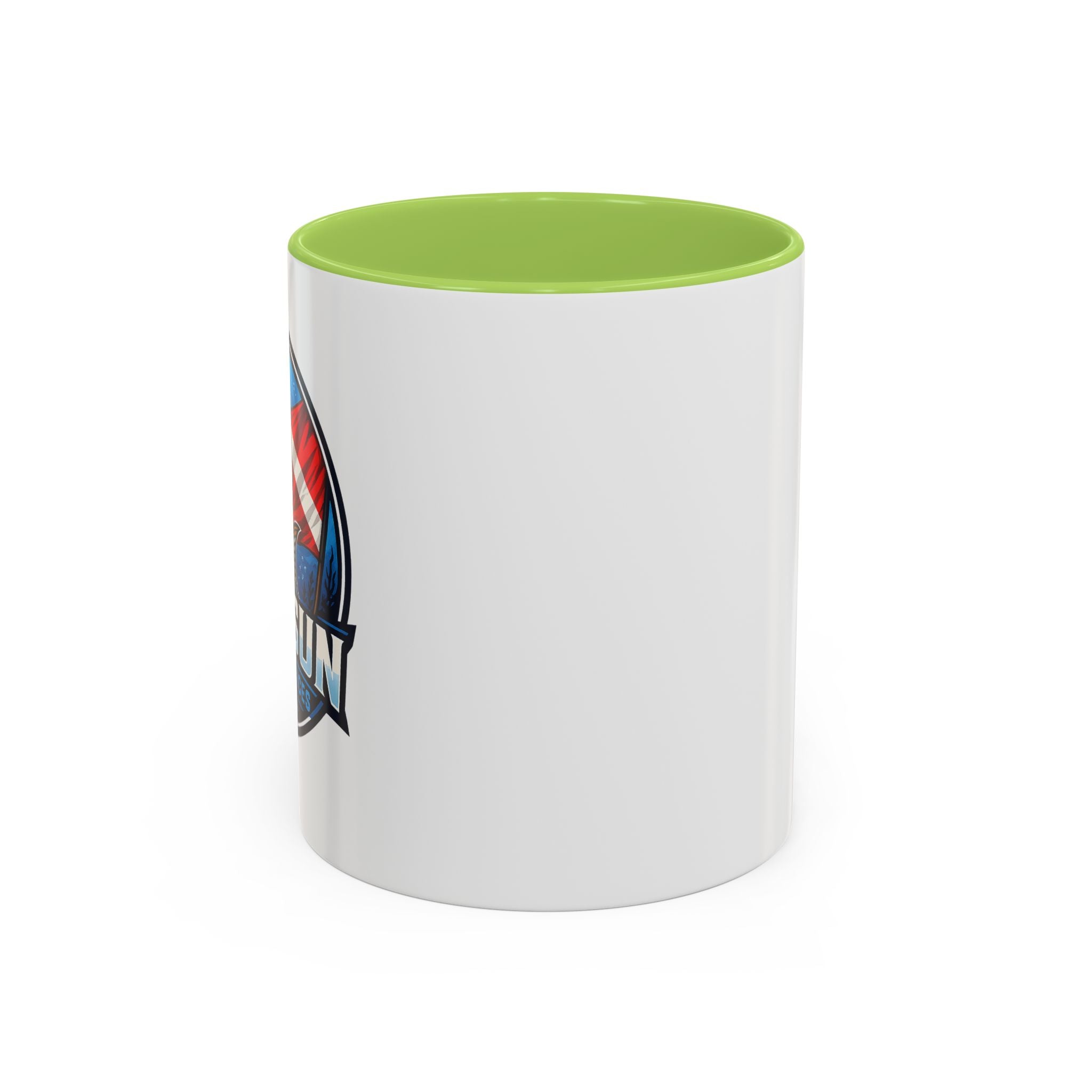 Patriotic Shield Accent Coffee Mug (11/15oz)