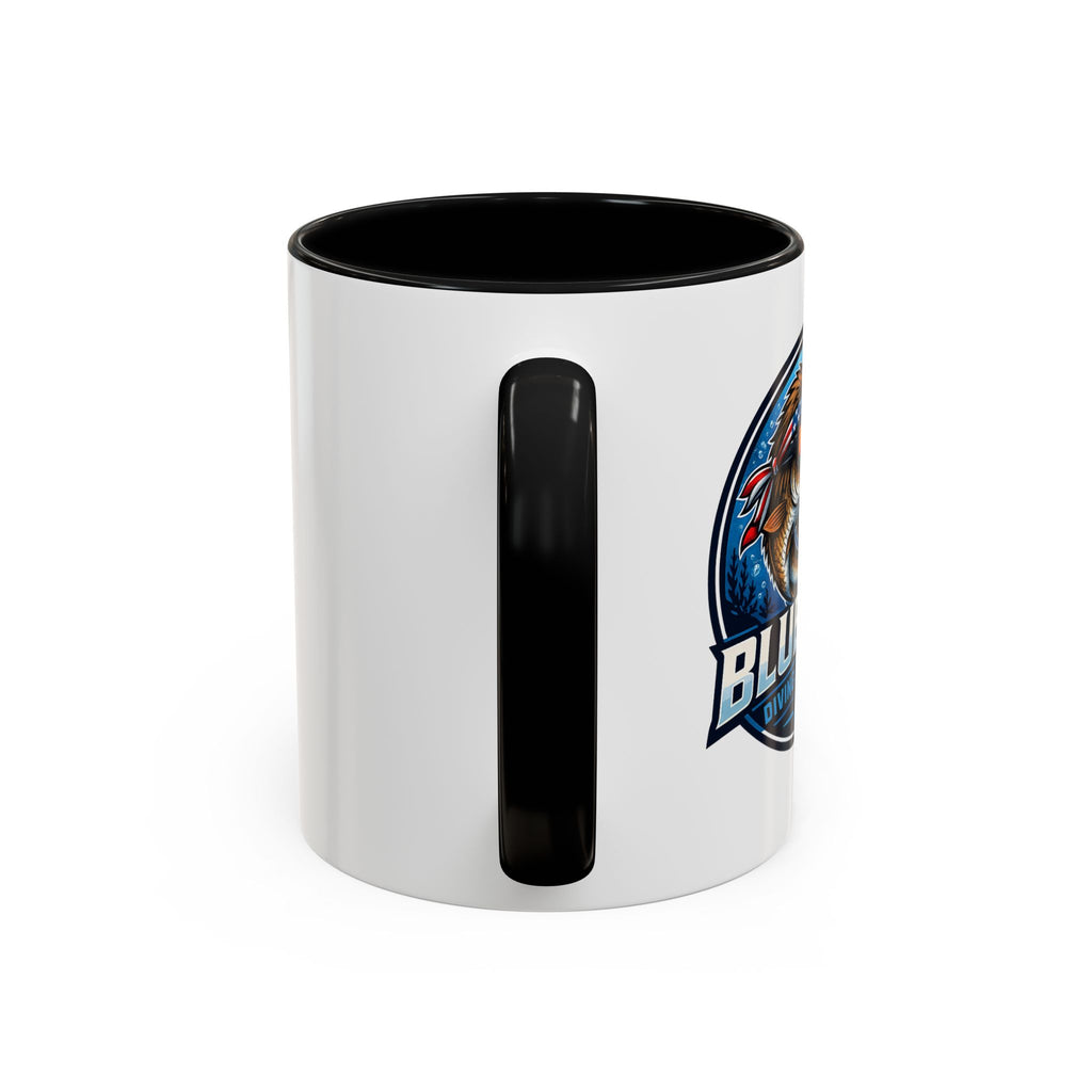 Patriotic Shield Accent Coffee Mug (11/15oz)
