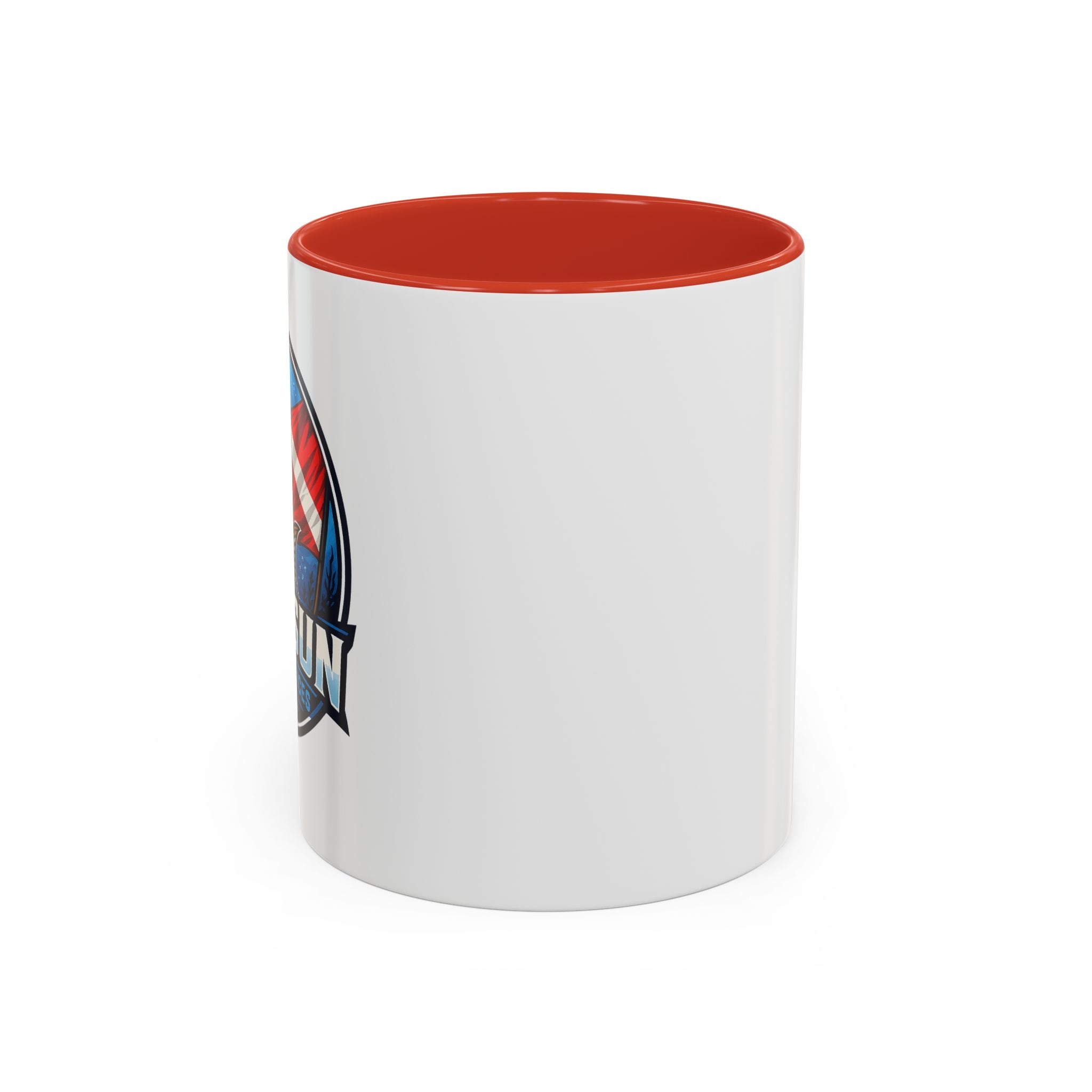 Patriotic Shield Accent Coffee Mug (11/15oz)