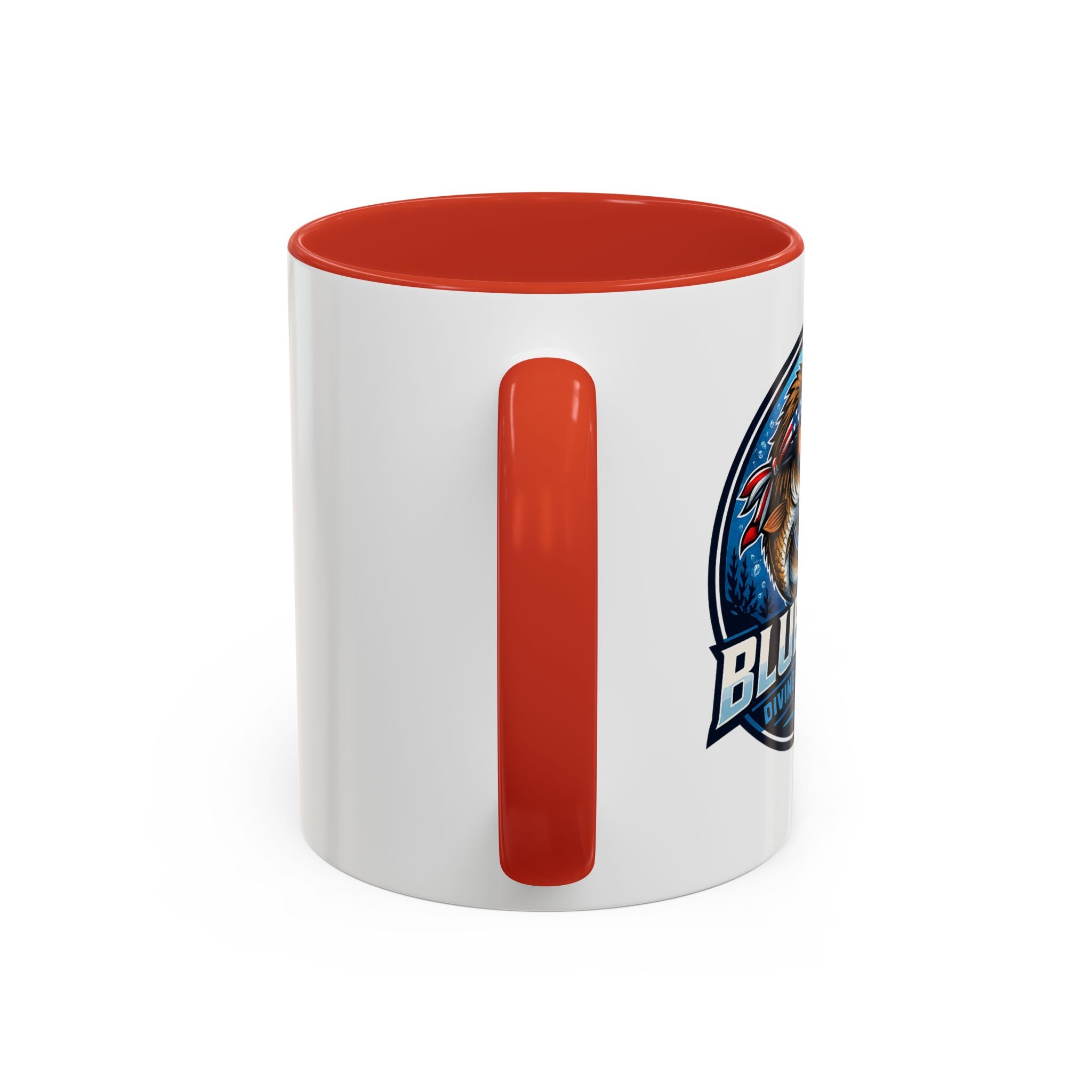 Patriotic Shield Accent Coffee Mug (11/15oz)
