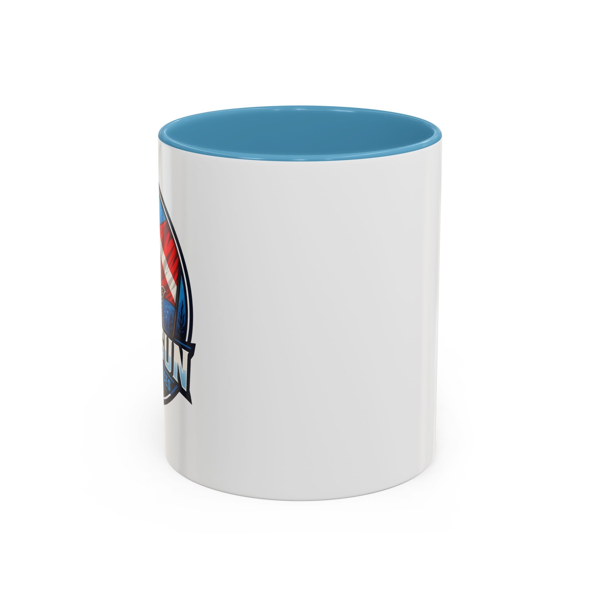 Patriotic Shield Accent Coffee Mug (11/15oz)