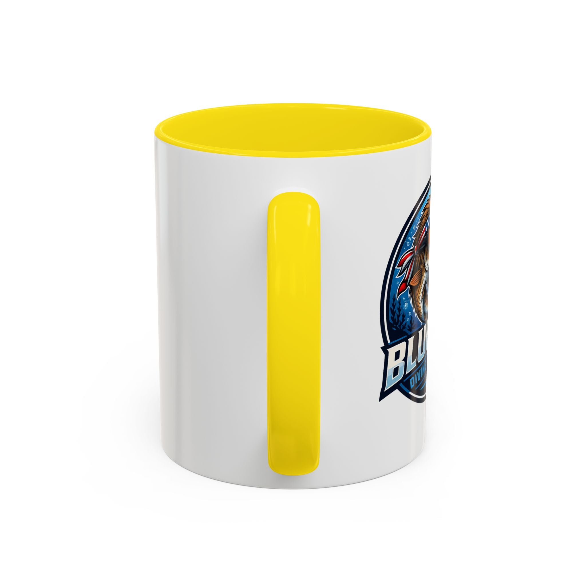 Patriotic Shield Accent Coffee Mug (11/15oz)