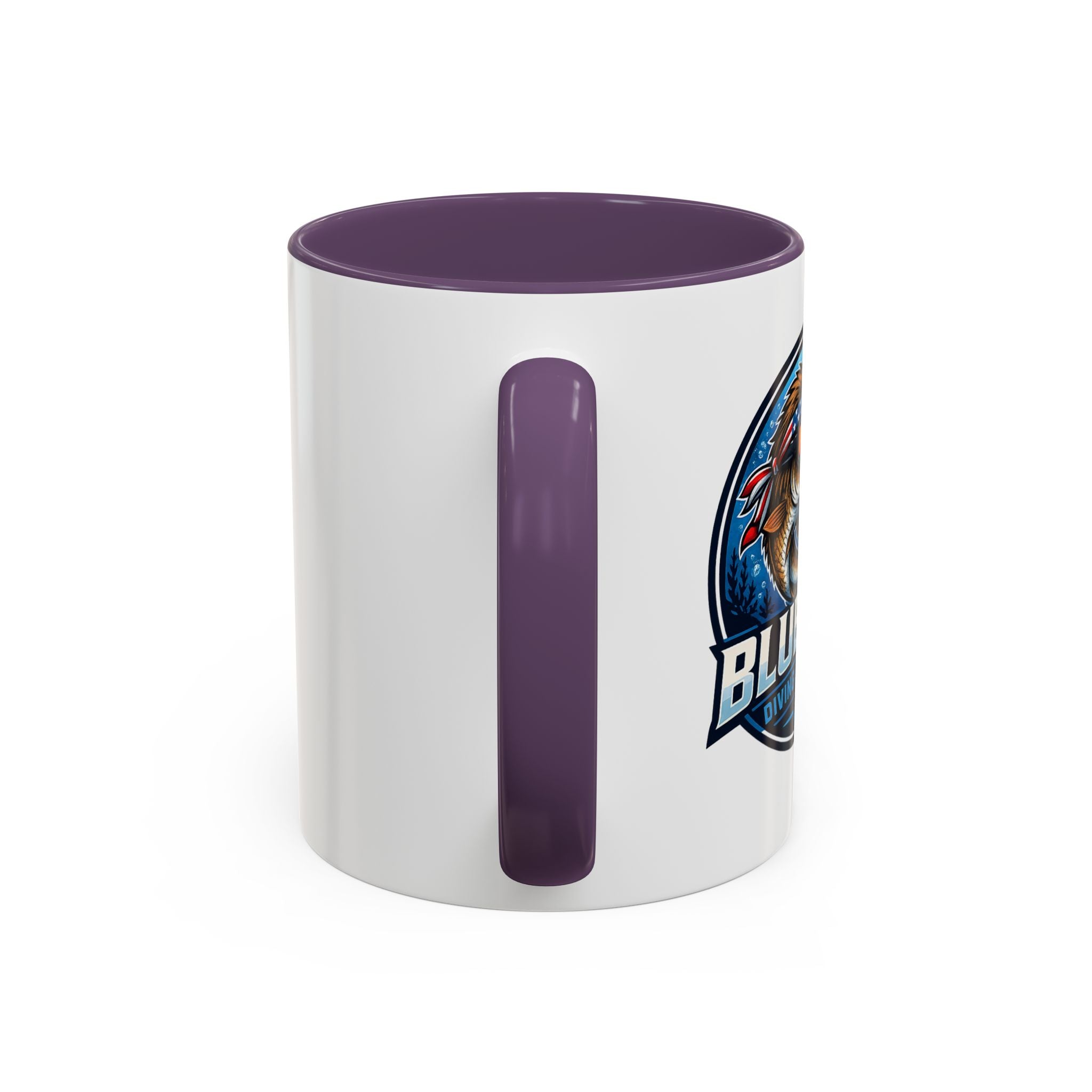 Patriotic Shield Accent Coffee Mug (11/15oz)