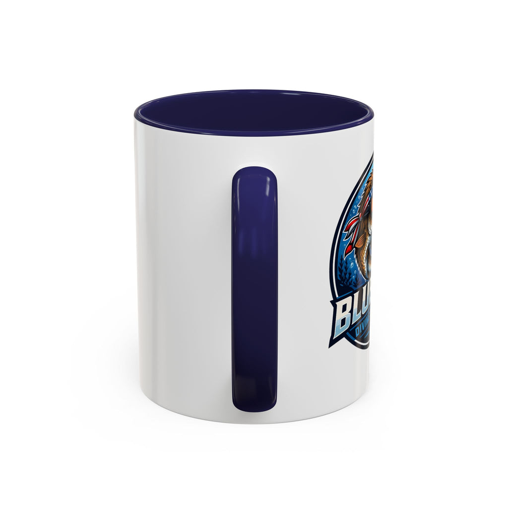 Patriotic Shield Accent Coffee Mug (11/15oz)
