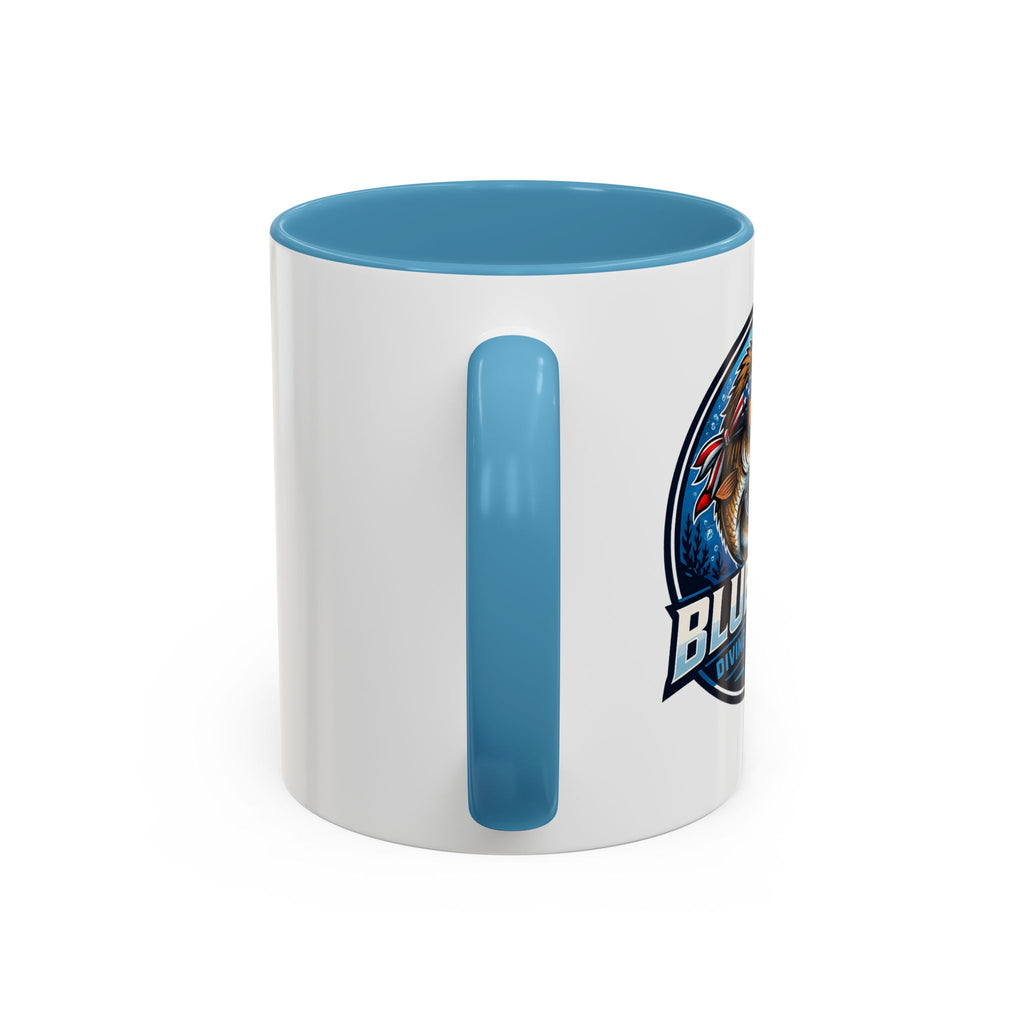 Patriotic Shield Accent Coffee Mug (11/15oz)
