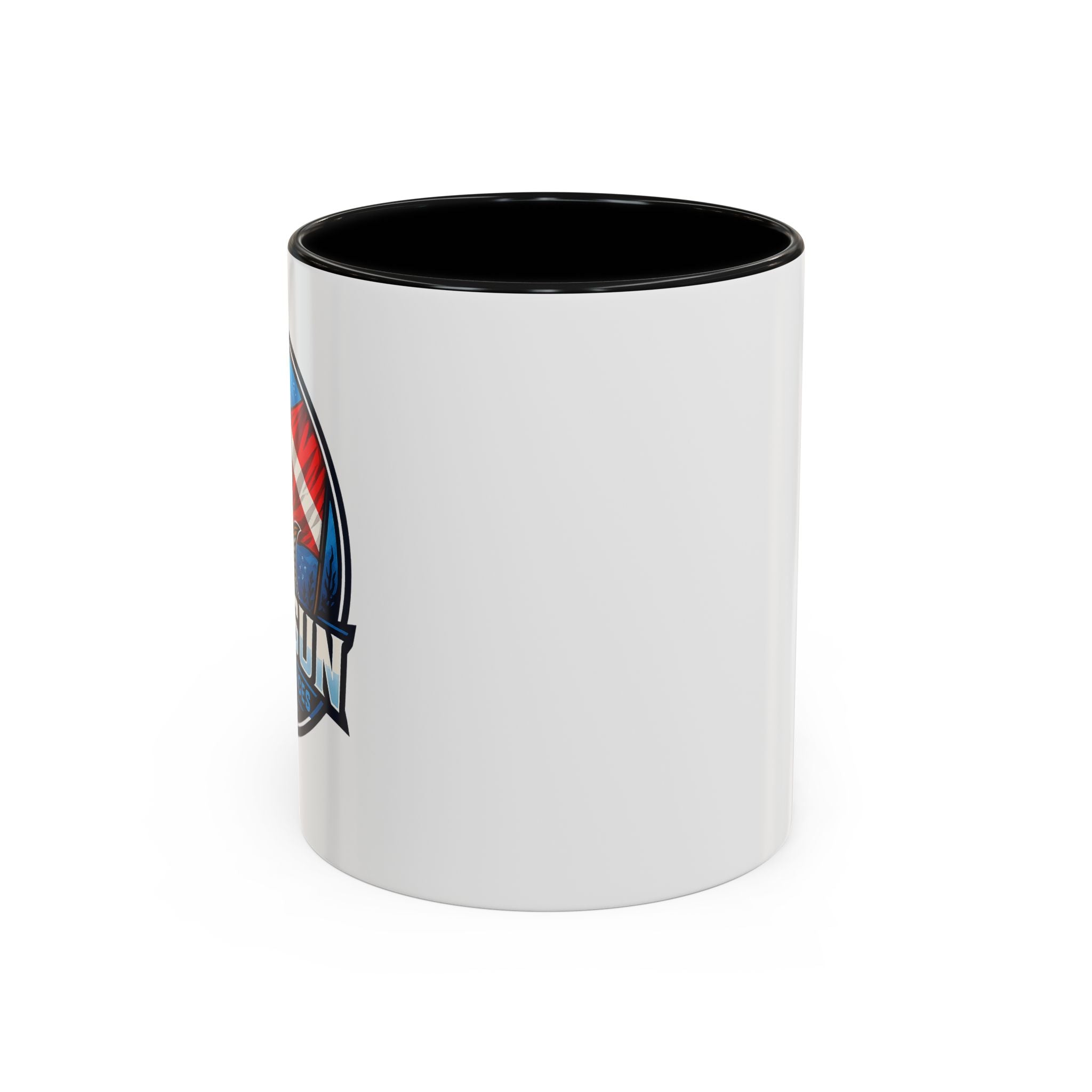 Patriotic Shield Accent Coffee Mug (11/15oz)