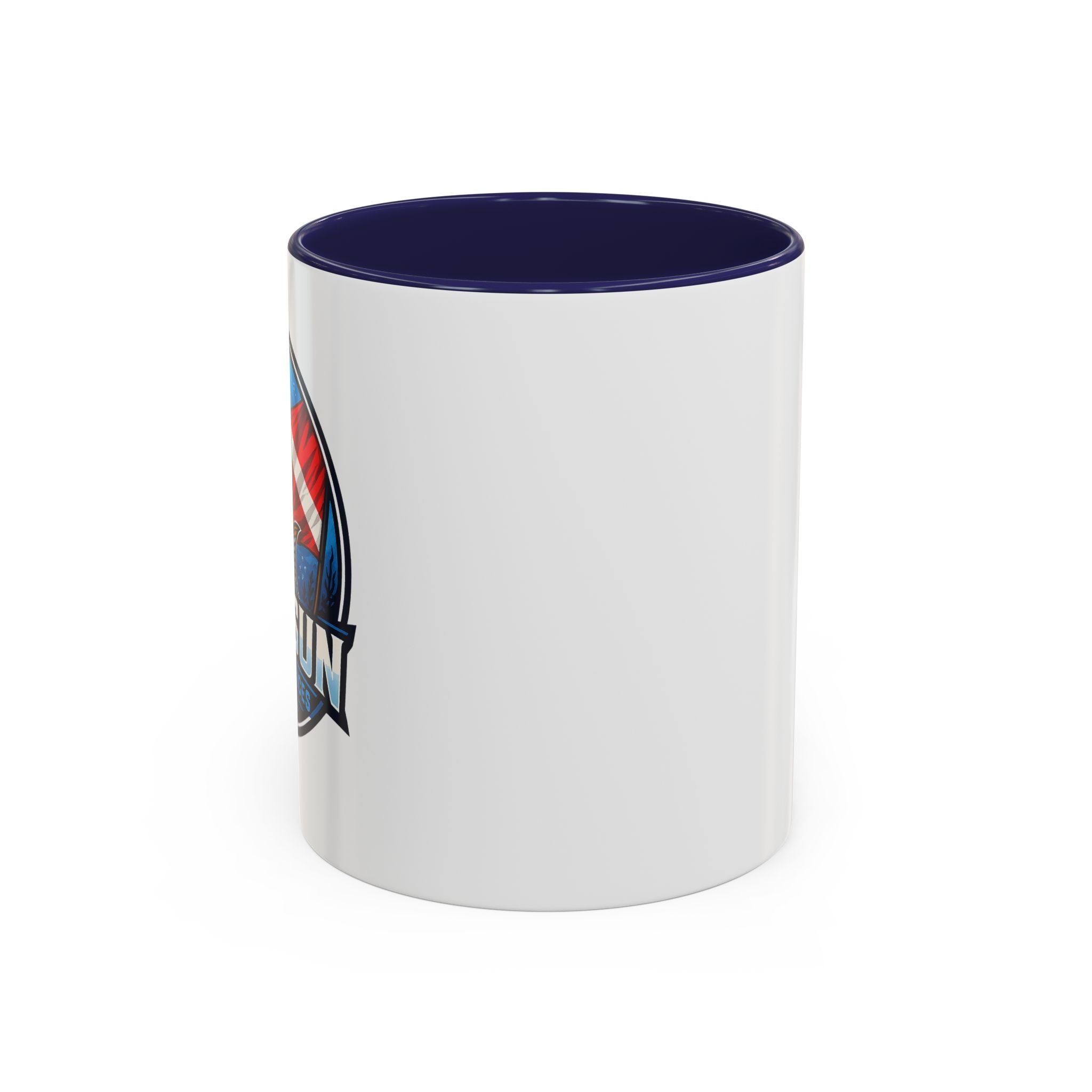 Patriotic Shield Accent Coffee Mug (11/15oz)