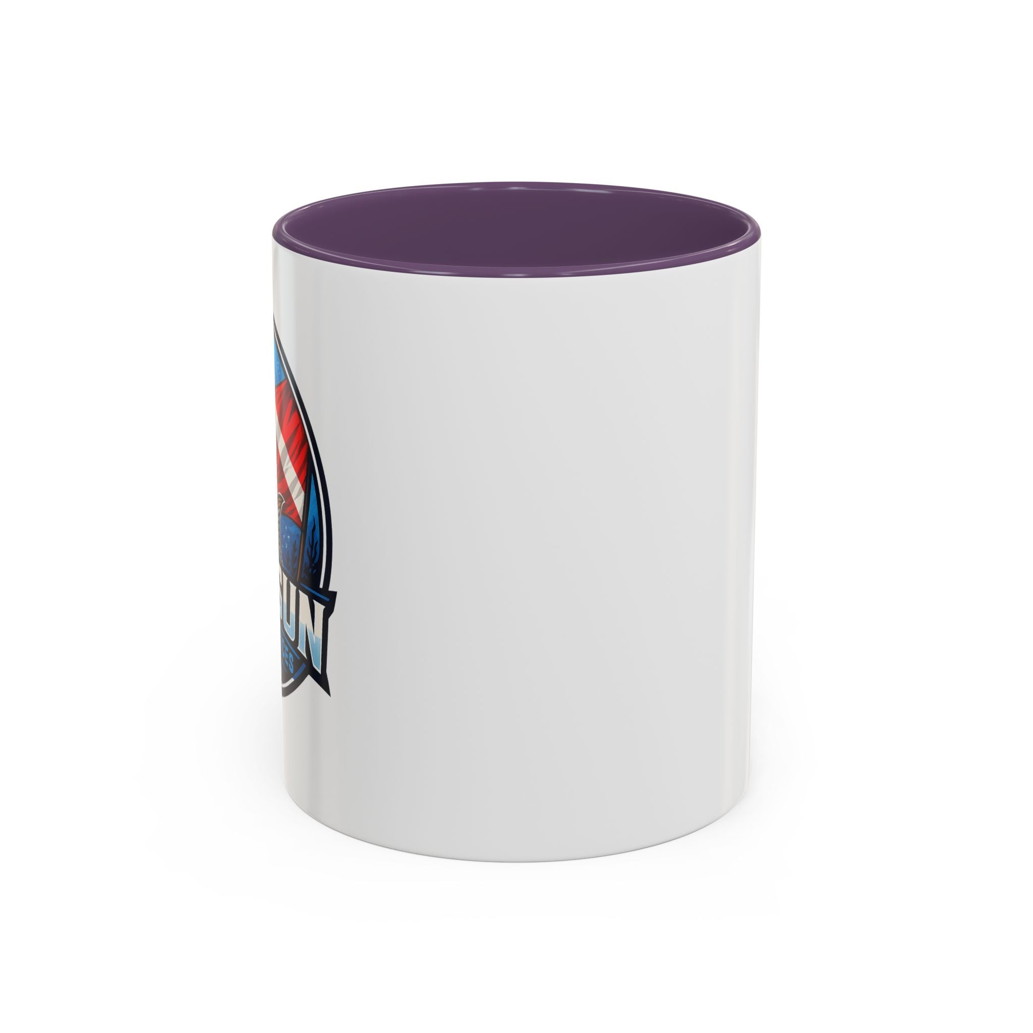 Patriotic Shield Accent Coffee Mug (11/15oz)