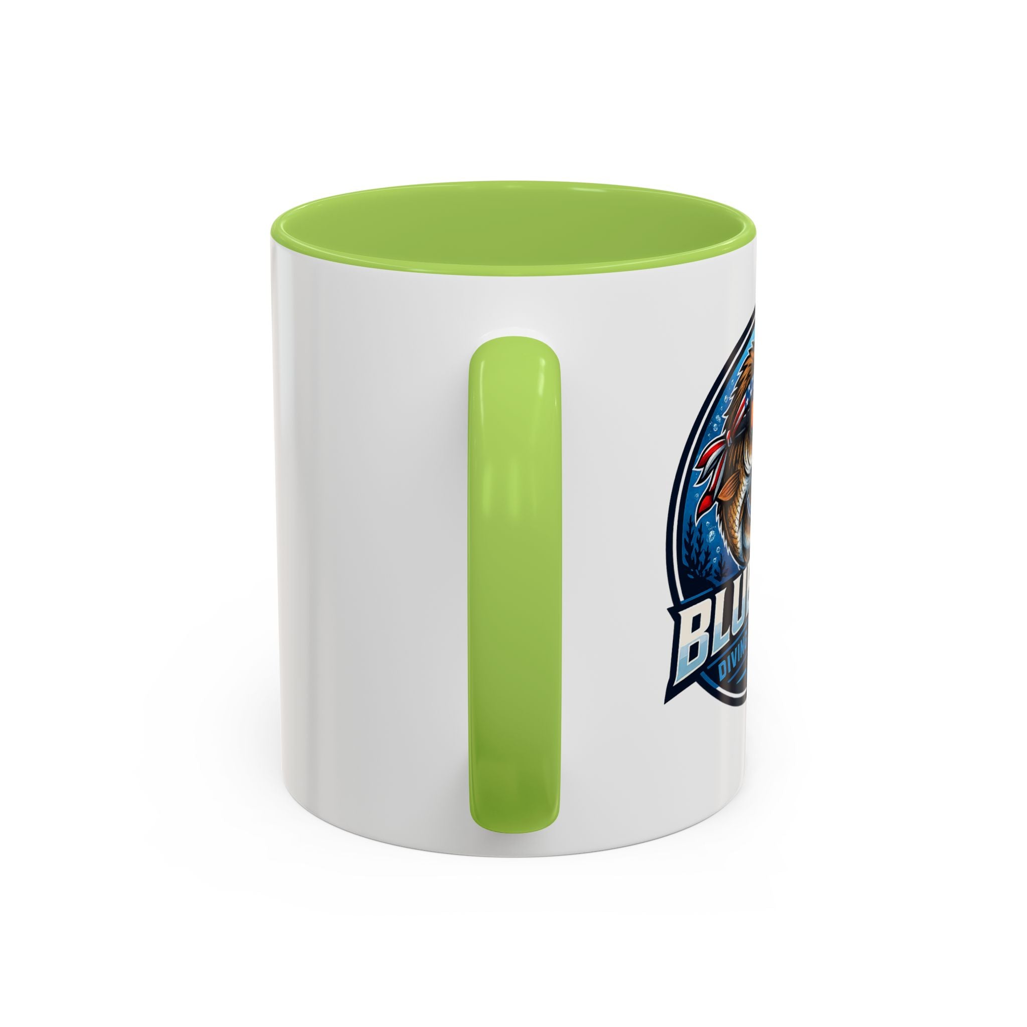 Patriotic Shield Accent Coffee Mug (11/15oz)