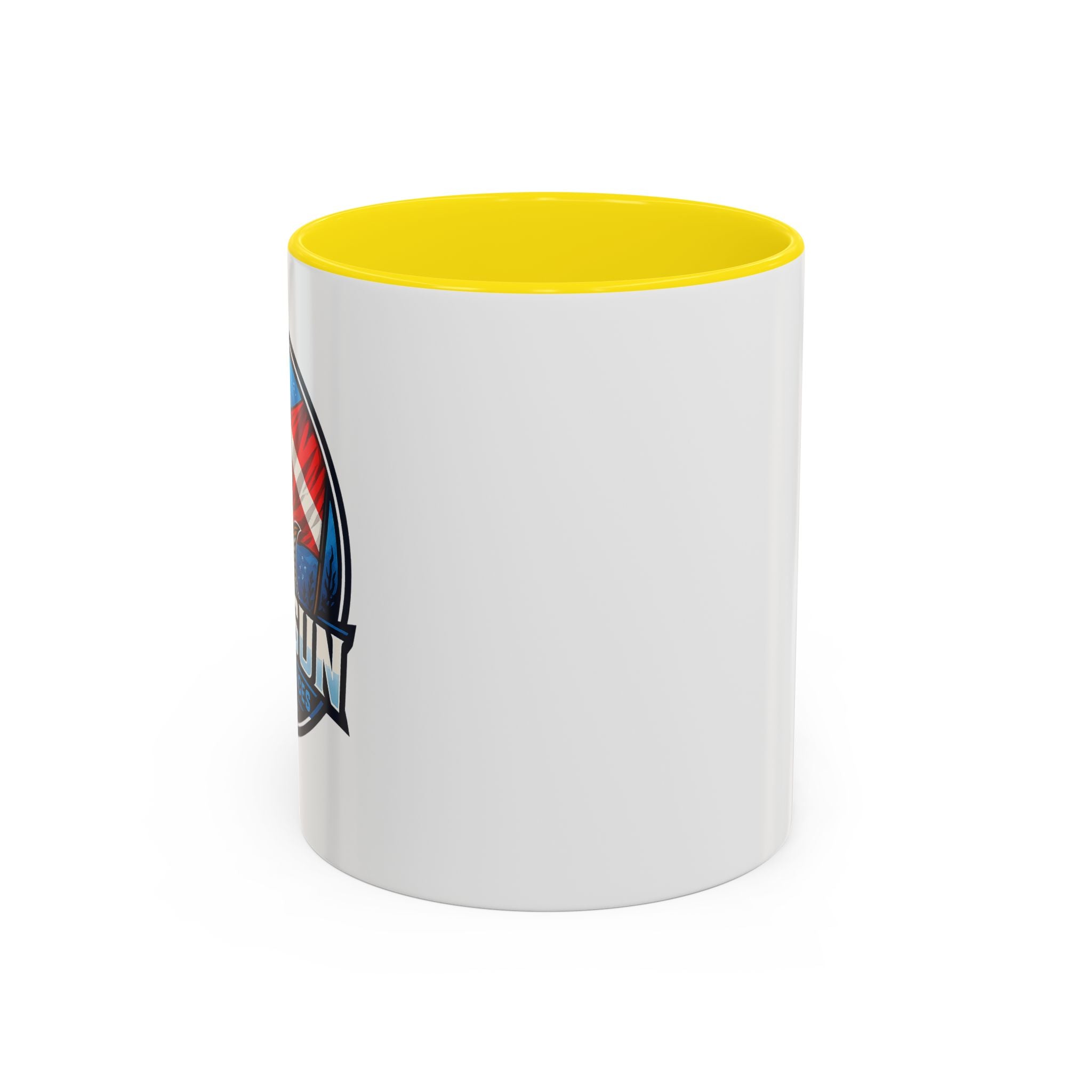 Patriotic Shield Accent Coffee Mug (11/15oz)